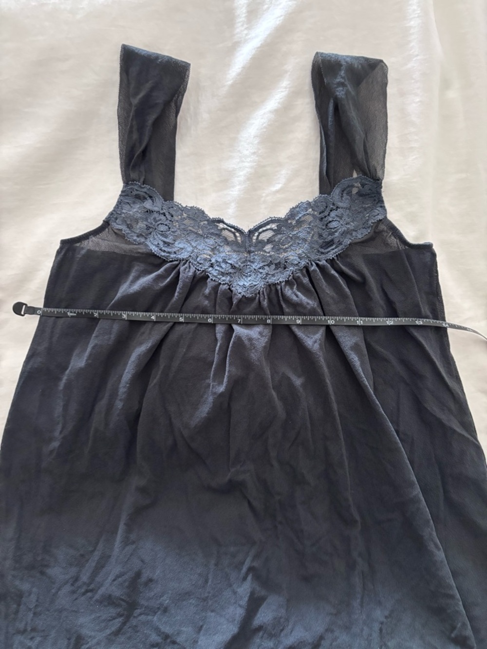Only Hearts Steel Tulle Lace V-Neck Chemise P/S - Picture 10 of 12